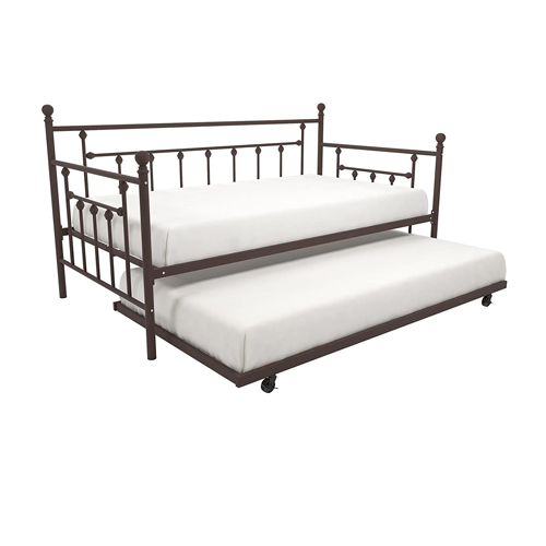 DHP Manila Metal Framed Daybed with Trundle